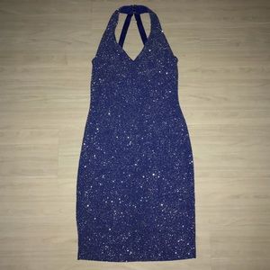 Blue Alex Evenings Dress